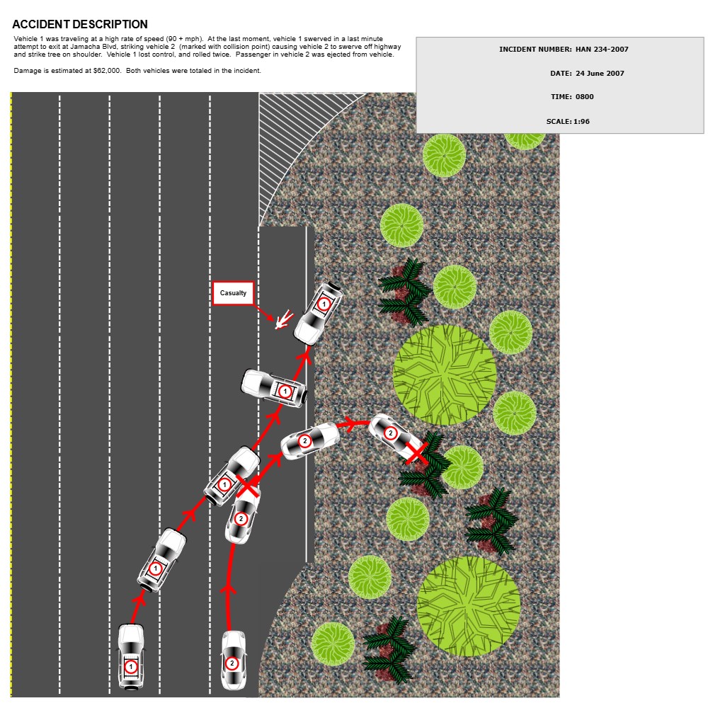 Example Image: Freeway Accident Reconstruction