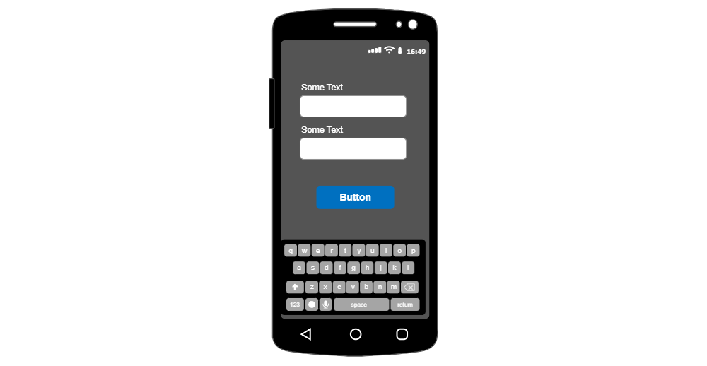 Example Image: Android - Login - 2