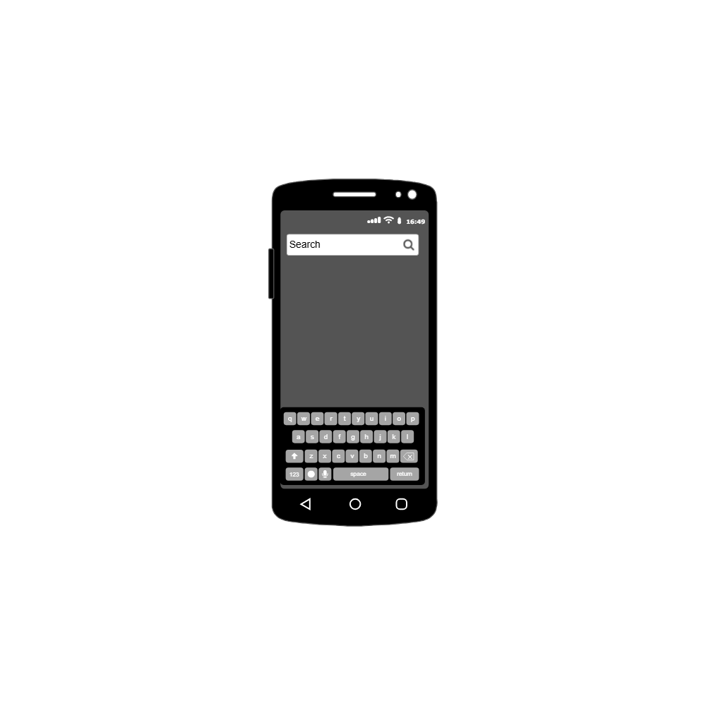 Example Image: Android - Search