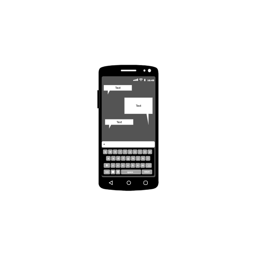 Example Image: Android - Text - Screen