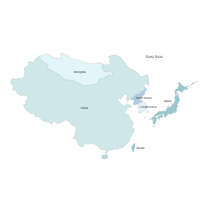 East Asia Map