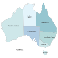 Australia and New Zealand Maps