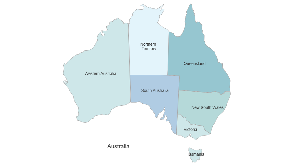Example Image: Australia Map