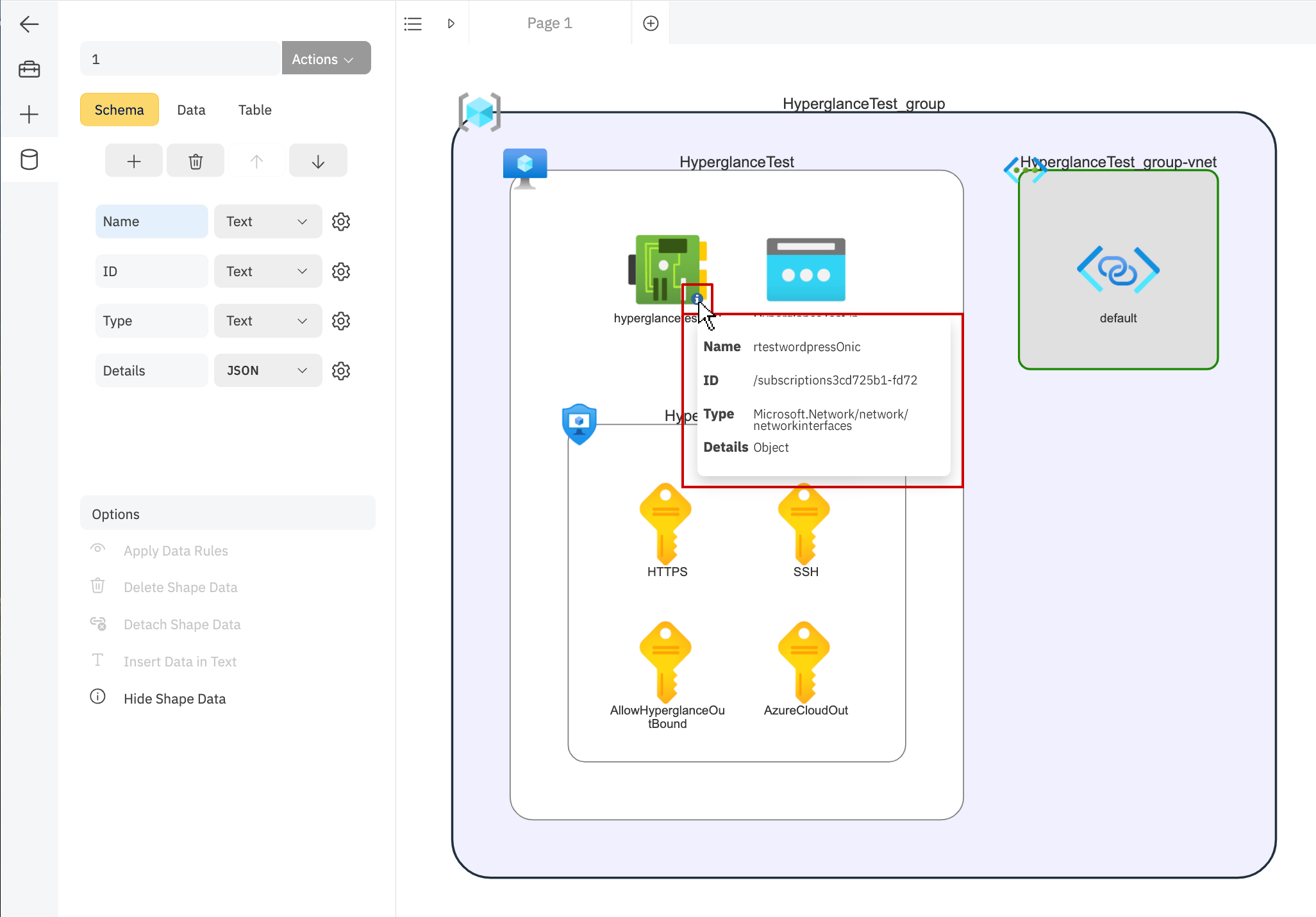 Shape data for Azure architecture