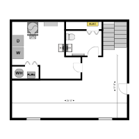 Basement Laundry Room