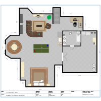 Basement Living Room