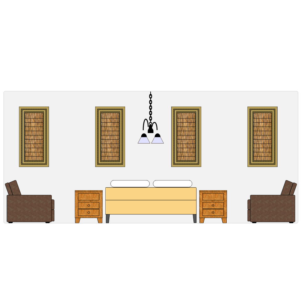 Example Image: Bedroom Elevation - 1