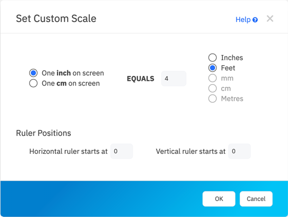 Draw and print floor plans to scale