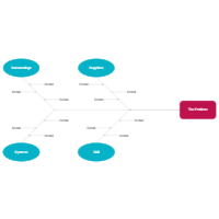 4 S's - Service Cause and Effect Diagram