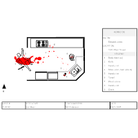 Crime Scene Diagram - Kitchen