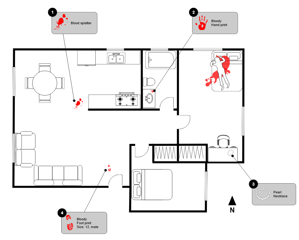 Example Image: Crime Scene Example