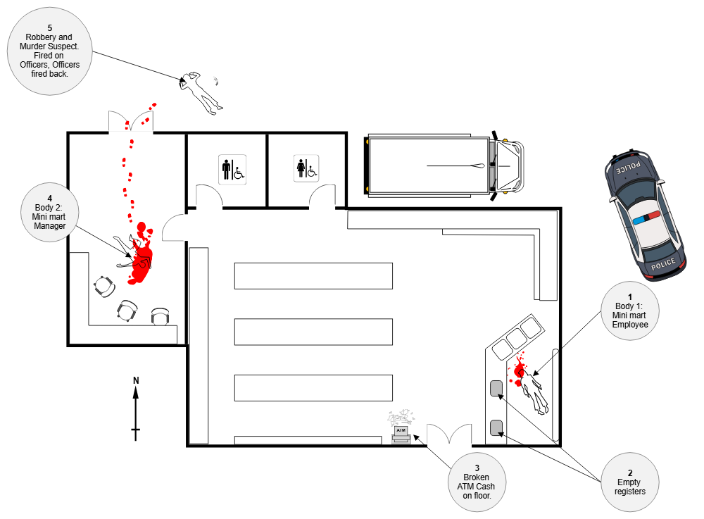 Example Image: Crime Scene - Mart