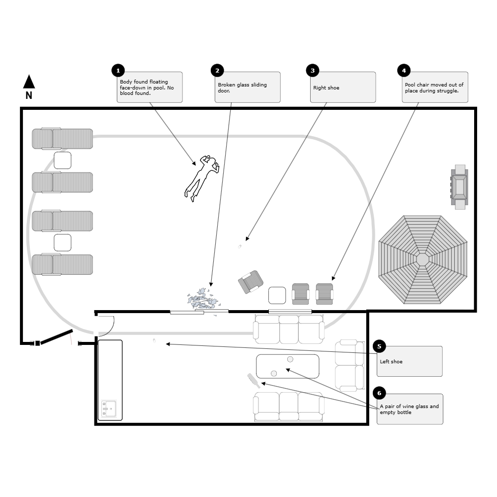 Example Image: Crime Scene - Pool