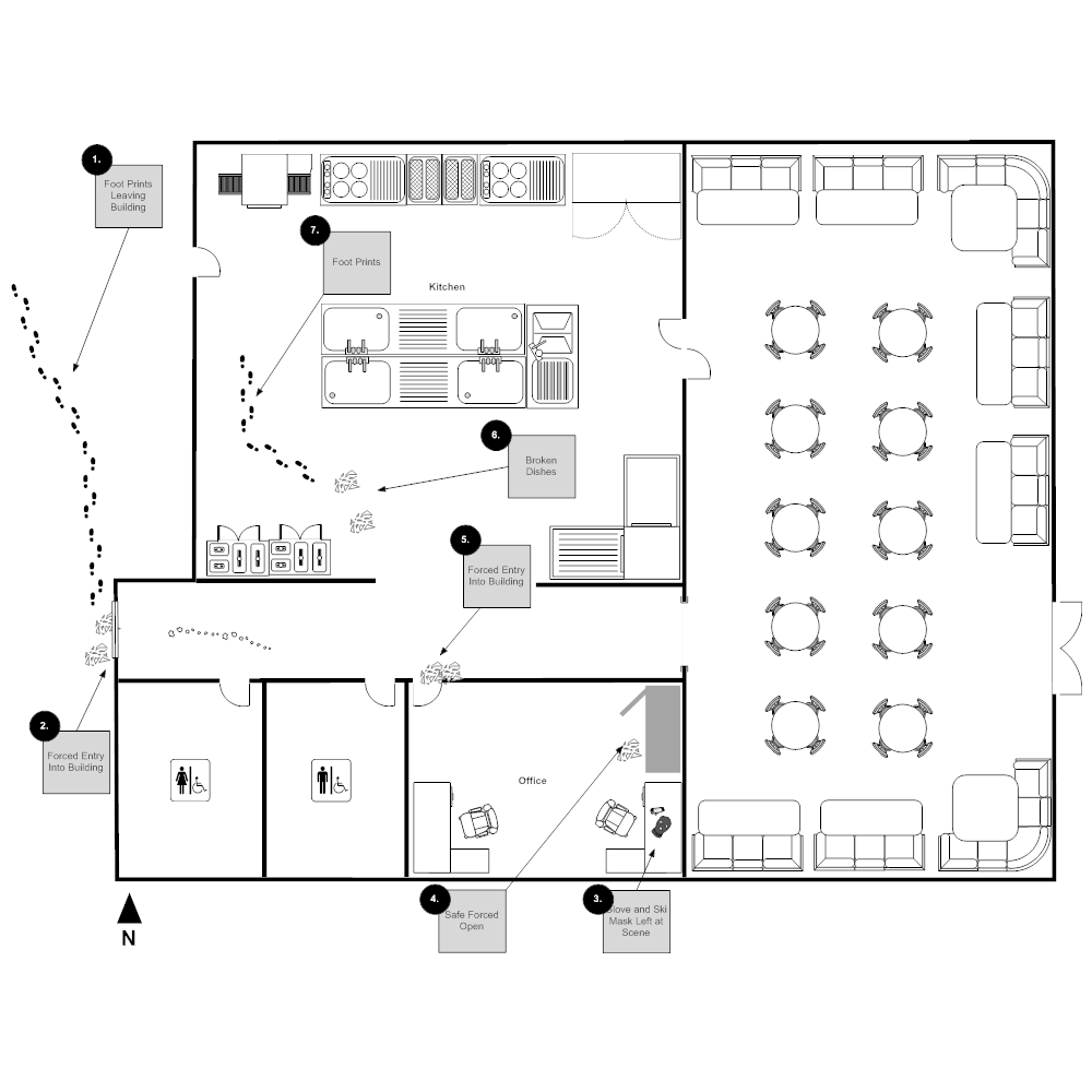 Example Image: Crime Scene - Restaurant