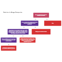 Company Merger Decision Tree