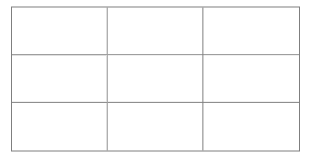 VisualScript nine cell table