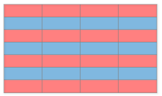 Set alternative rows