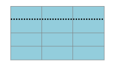 Set line pattern on a grid