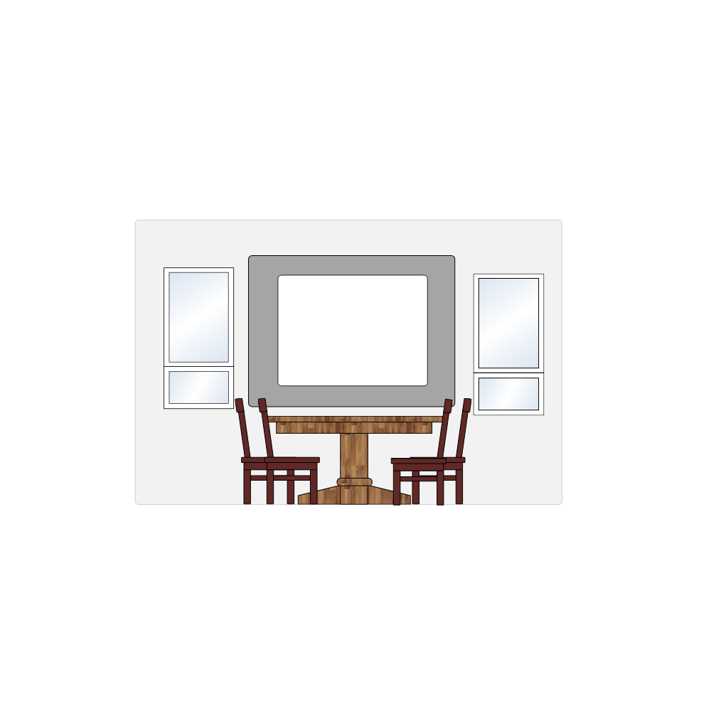 Example Image: Dining Room Elevation - 1