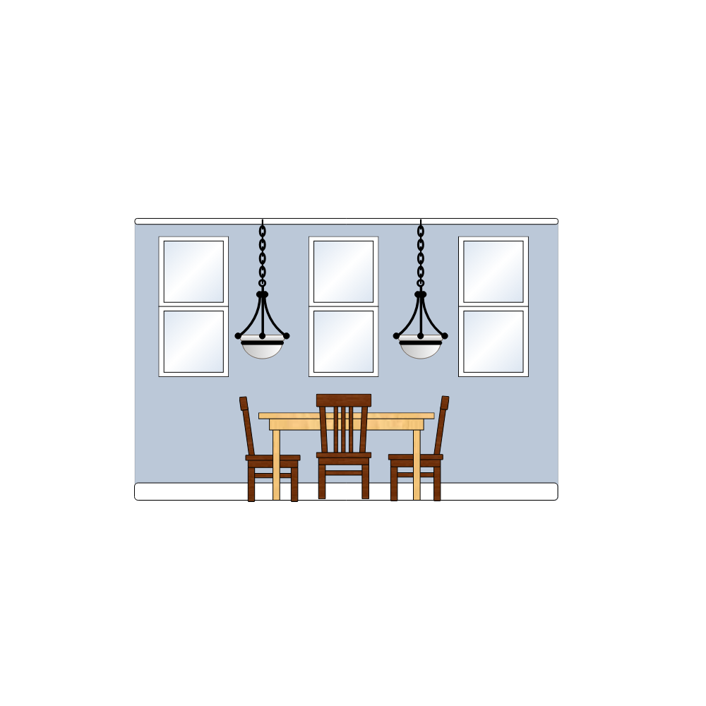 Example Image: Dining Room Elevation - 2