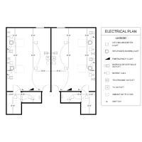 Electrical Plan - Patient Room