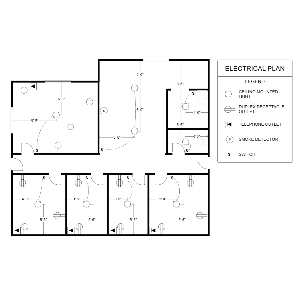 Example Image: Office Electrical Plan