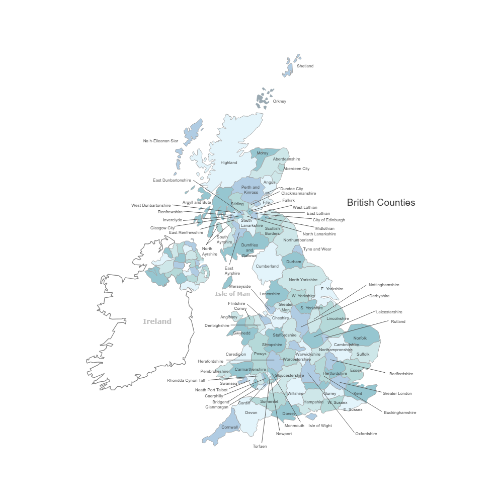 Example Image: British Counties