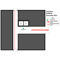 Building - First Floor Elevator Plan