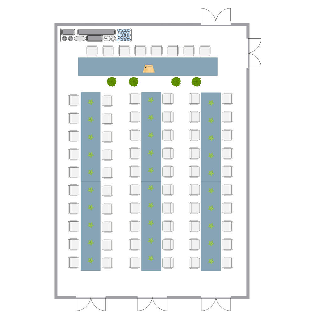 Example Image: Banquet Room Layout
