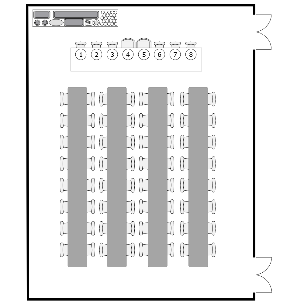 Example Image: Banquet Room Plan