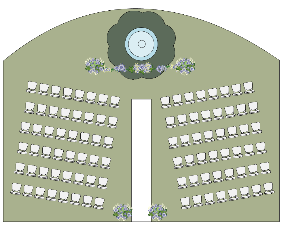 Example Image: Wedding Seating Plan