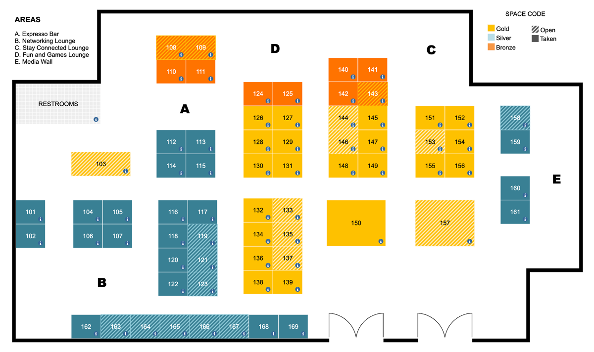 Trade show event plan example