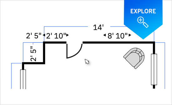 Door window placement