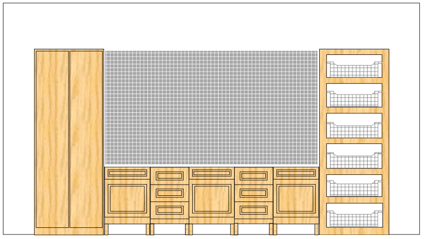 Garage storage example