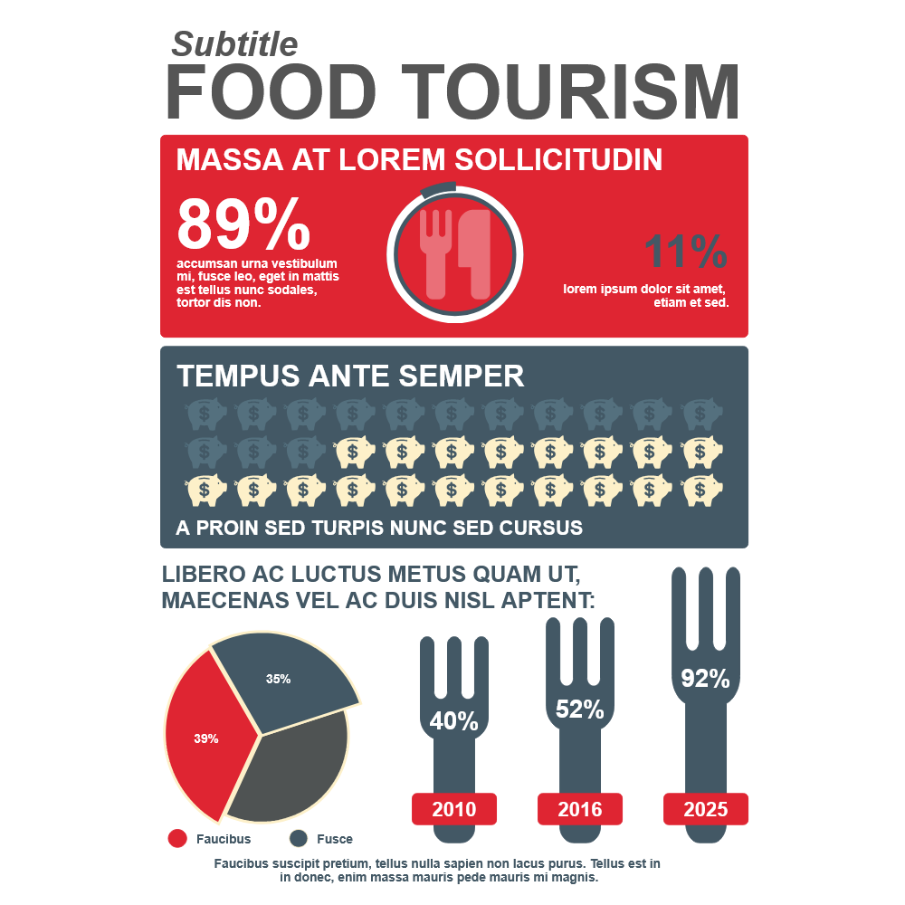 Example Image: Food and Lifestyle Infographic