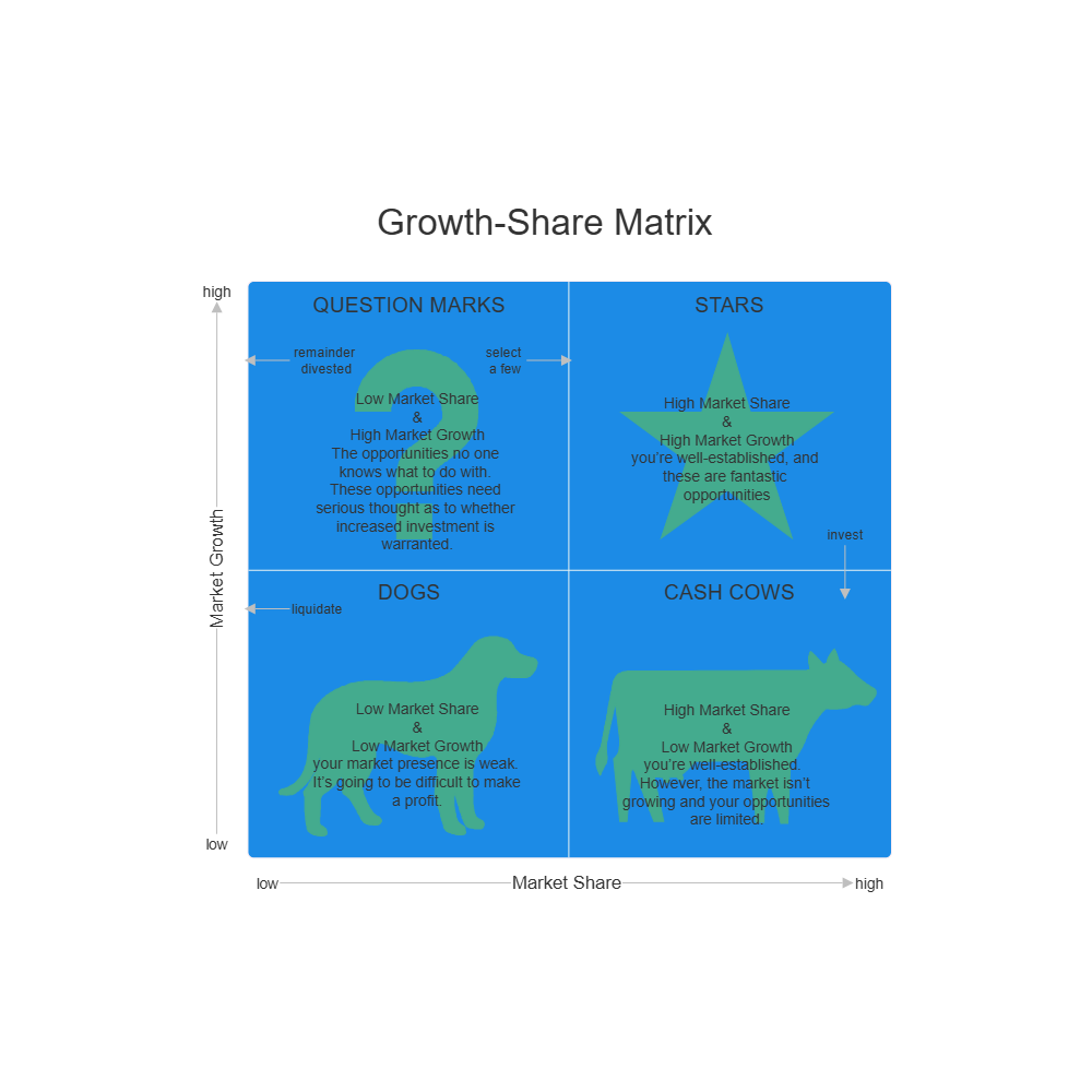 Example Image: Growth-Share Matrix Guidelines
