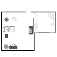 Patient Room Floor Plan
