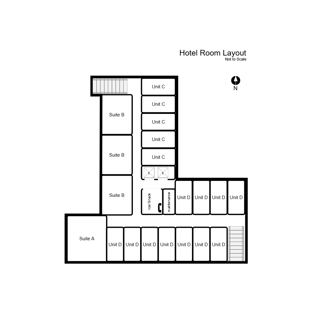 Example Image: Hotel Room Layout