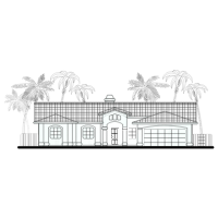 House Exterior in B&W