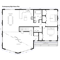 House Plan - Contemporary