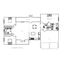 House Plan - H-Ranch