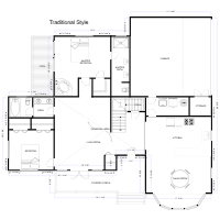 House Plan - Traditional Home