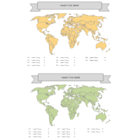 Infographic Map Templates