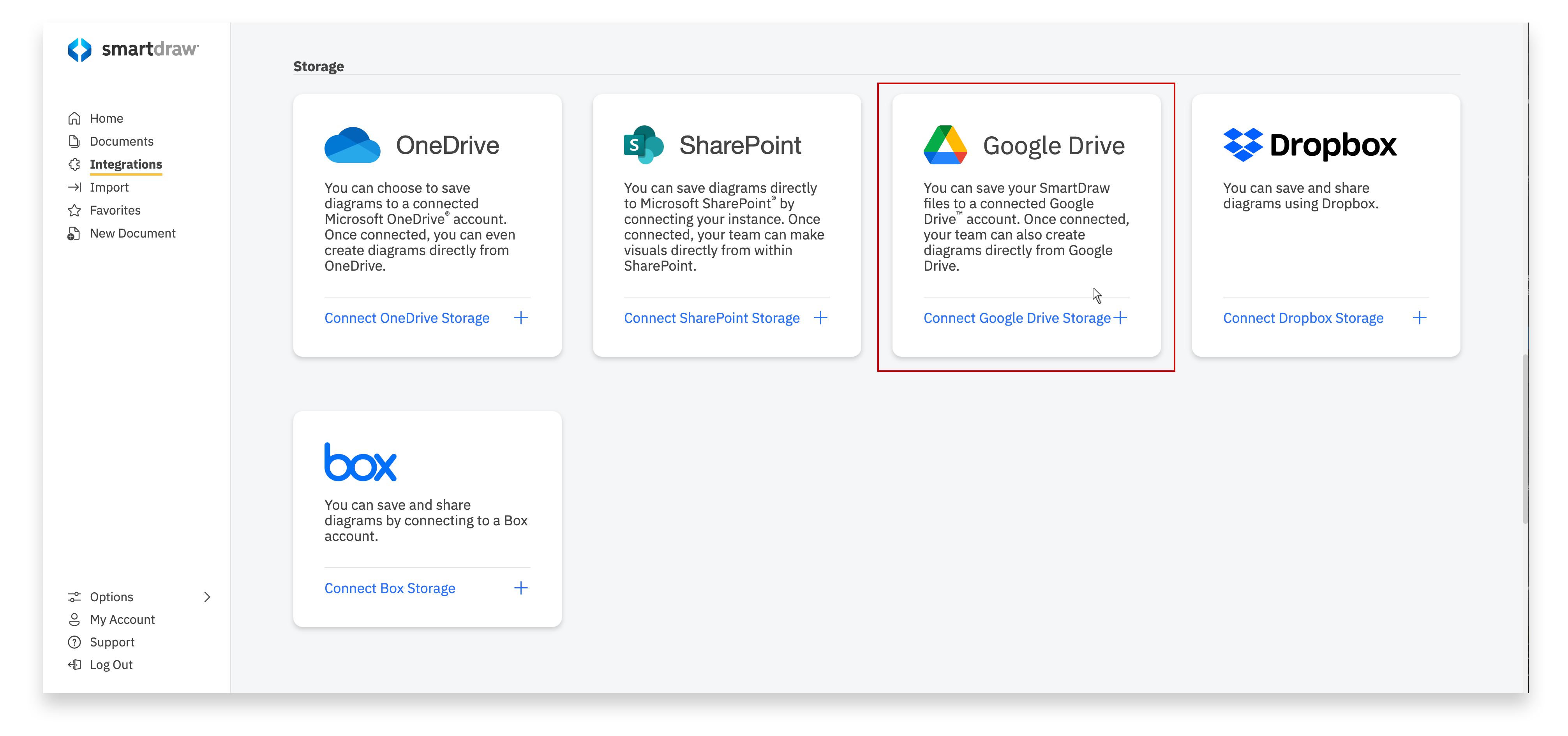 Add Google Drive