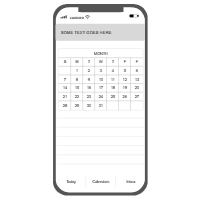 iOS - Calendar