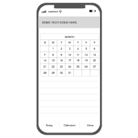 iOS - Calendar