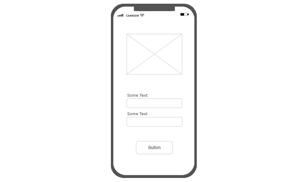 Example Image: iOS - Login - 1