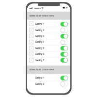 iOS - Settings