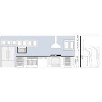 Kitchen Elevation Plan