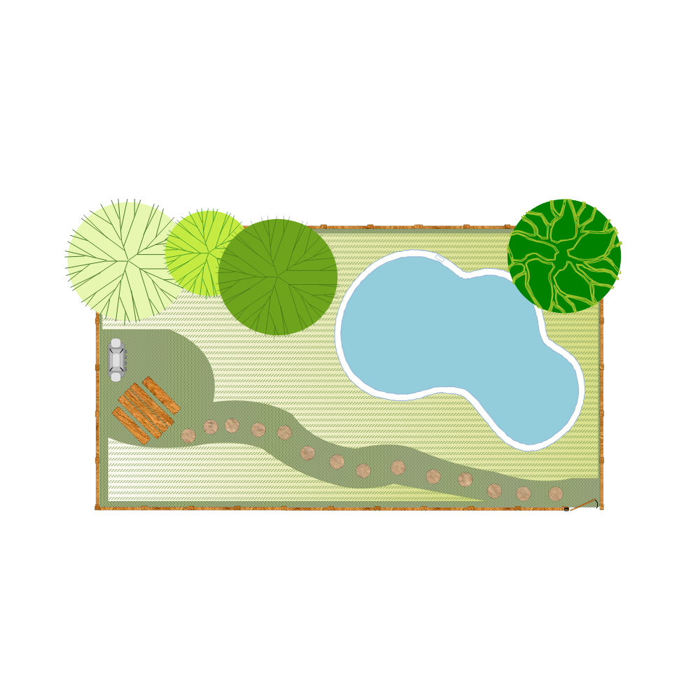 Example Image: Backyard Landscape